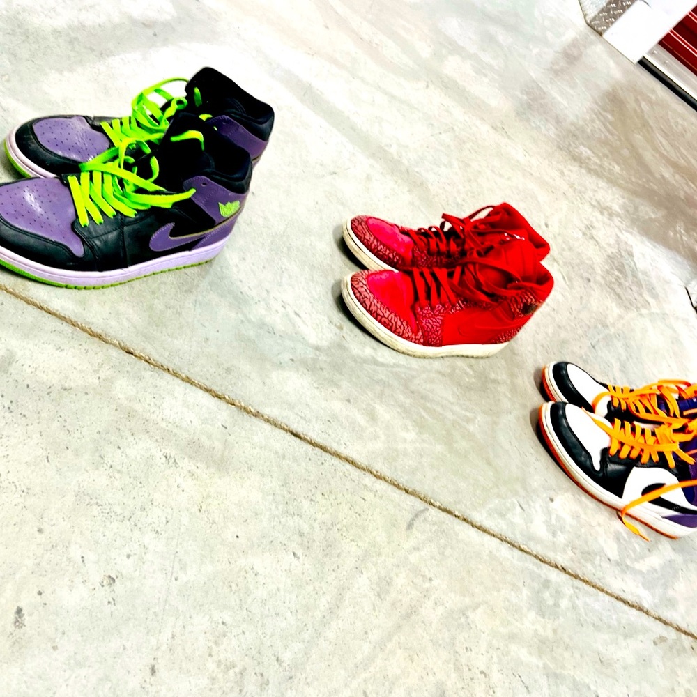 Air Jordan 1 Mid/High Top 3Pak